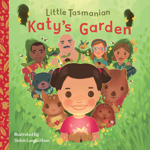 Little Tasmanian, Katy's Garden | Illustrated by Shiloh Longbottom | Board book