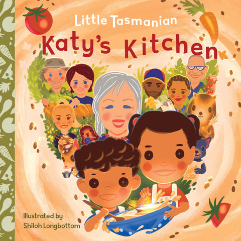 Little Tasmanian, Katy's Kitchen | Illustrated by Shiloh Longbottom | Board book