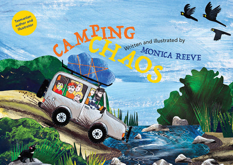 Camping Chaos written and illustrated by Monica Reeve | HB